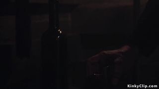 Master anal fucks huge tits MILF slave