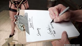 Huge tits MILF is fucked and whipped