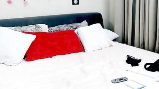 hot stepsister playing on webcam