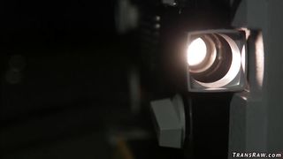 Shemale photographer fucks busty model