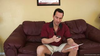 Mature redhead screams as he pounds her