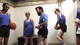 Basketball team dp fuck journalist