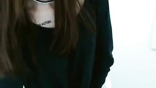 rrusian beauty masturbating and playing on webcam