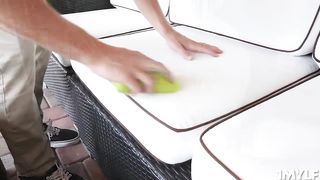 Stud breaks out his special hose