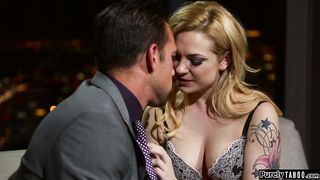 Stunning blonde licked and anal fucked