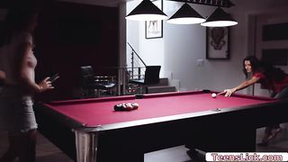 Adria and Silvia does 69 pussy licking