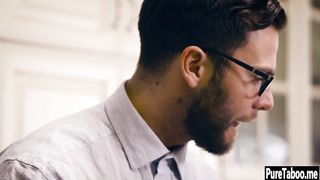 Big ass MILF swallowed big hard dick