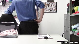 Wrex gets hard as rock bang teen suspect