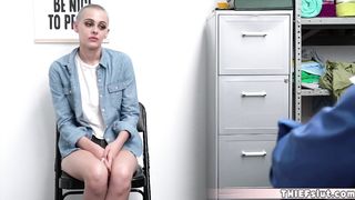 Bald headed skinny teen rough fucked