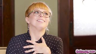 Penny and Jay invites Karla in threesome rimming