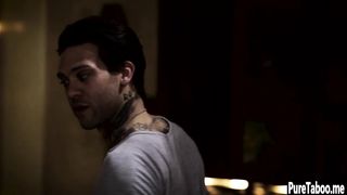 Naive blonde teen enjoyed threesome sex