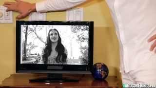 Young babe fucked by spiritual leader