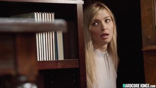 Teen and bf have sex with her stepmom