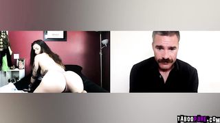 Keisha Grey stick a dildo in her teen pussy