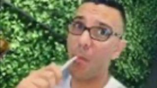 Indian Man Aggressively Winks at an Indian Woman with a Fast Momentum Causi