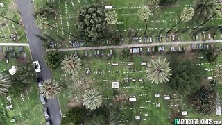 Intruders banging hard in broken home