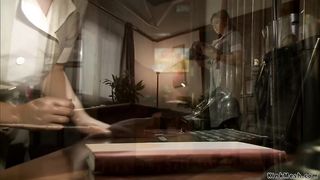 Cleaning lady is anal bdsm banged