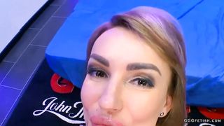 Busty elen million gets anal dp cums and bukkakes