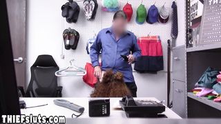 Black panther playing with a white bone