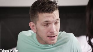 Teen fucked after gave a sensual handjob