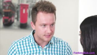 Slut gets her unshaved pussy plowed real hard