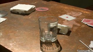 Asian shemale anal bangs bound man