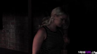 Lisey got tied up by Codey and got fucked