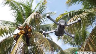 Black pranks and fucks busty MILF