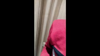 Amateur couple fucking in public bathroom