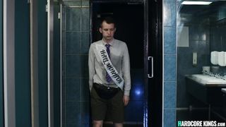 Hall monitor anal fucks busty MILF dean