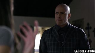 Stepdad spanks and punishes his dauther!