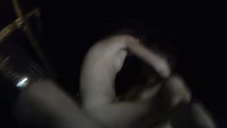 Kinky amateur sex on hotel roof