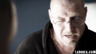 Old man tries to impregnate hot teen!