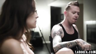 Teen Lily Glee brutally DP'ed in failed scam!