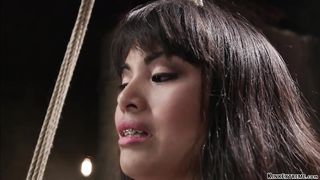 Tight tied Asian fucking bbc