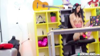 Neighbor fucks petite Latina teen POV