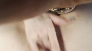 Fucking My Juicy Cunt In The Parking Lot