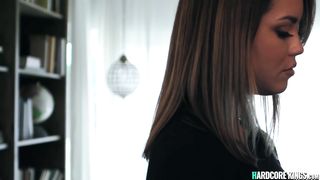 Intruders fuck in broken house