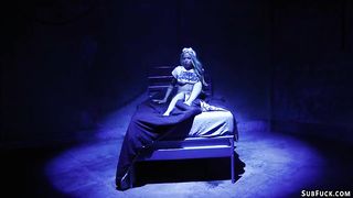 Ebony slut dp banged in her nightmare