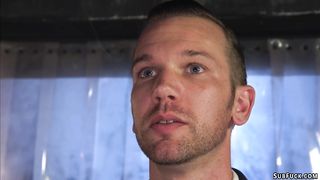 Busty femdom gangbang man slave