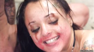 Clowns dp fuck brunette ebony agent