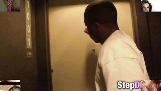 Blonde Laura gets naughty with black bf