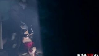 3D brunette MILF riding huge massive cock