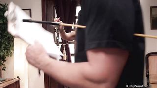 Huge boobs MILF takes bbc up her ass