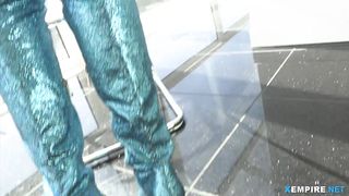 Bubble booty oily shake and anal hardcore