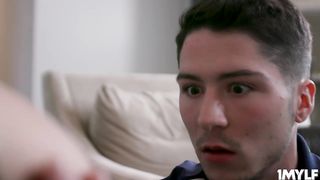 Hot big tits milf sucking studs hard on