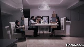 Joanna masturbates with an unbridled fury