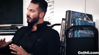 Aiden took Dantes cock down to her throat