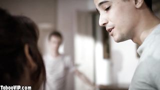 Sons DP mature stepmom to calm her down