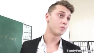 Petite blonde teen loves to ride a big hard cock